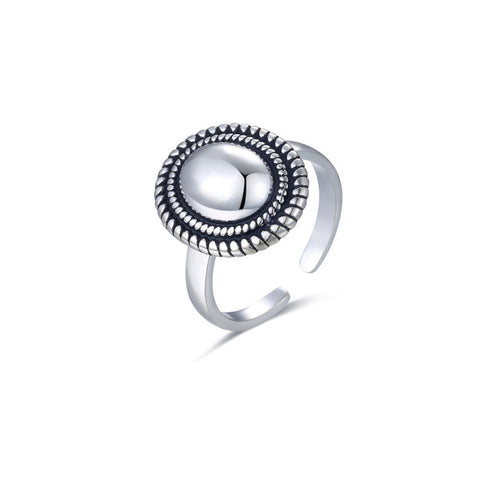 Silver Mirror Ring - Zafari Studio Jewelry
